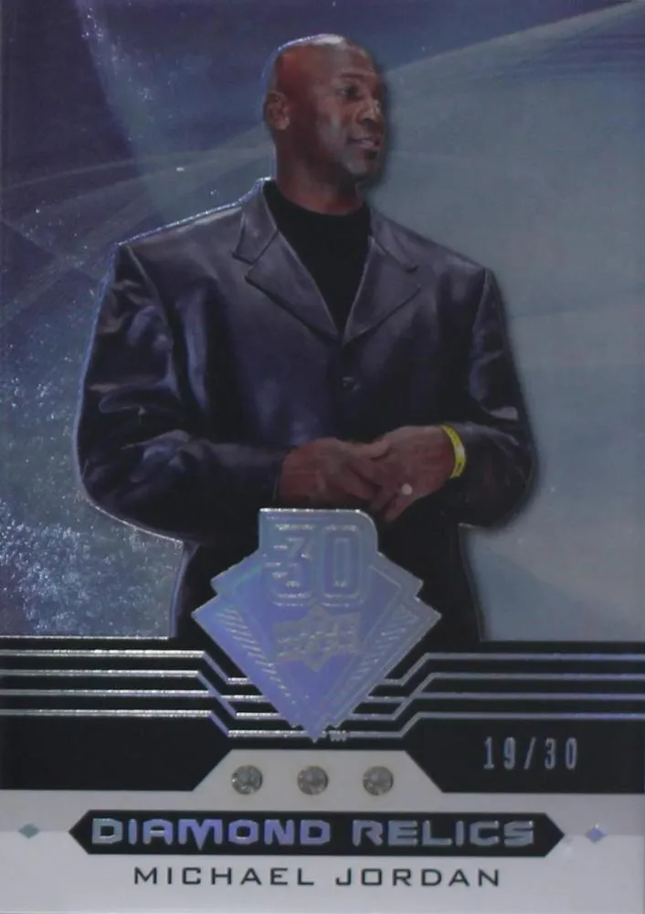 2019 Upper Deck Goodwin Champions Michael Jordan 30th Anniversary Diamond Relics #30TH-MJ card image