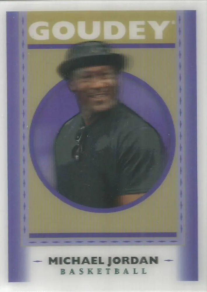 2019 Upper Deck Goodwin Champions Michael Jordan Goudey 3-D Lenticular #GL3 card image