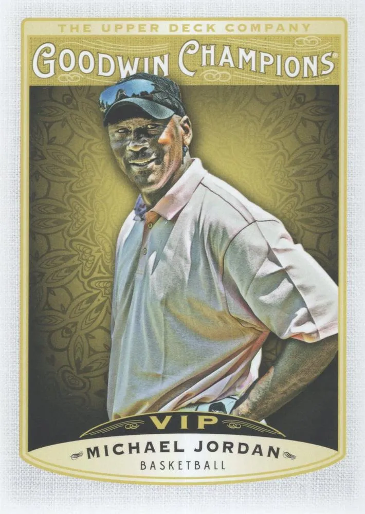 2019 Upper Deck Goodwin Champions Michael Jordan VIP Prize #P-4 card image