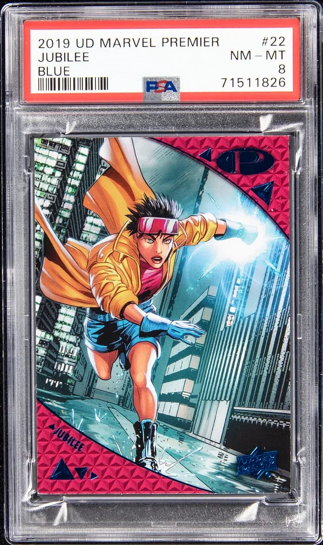 2019 Upper Deck Jubilee Marvel Premier Blue #22 card image