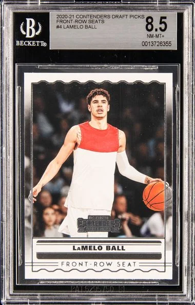 2020-21 Contenders Lamelo Ball Draft Picks Front-Row Seats #4 card image