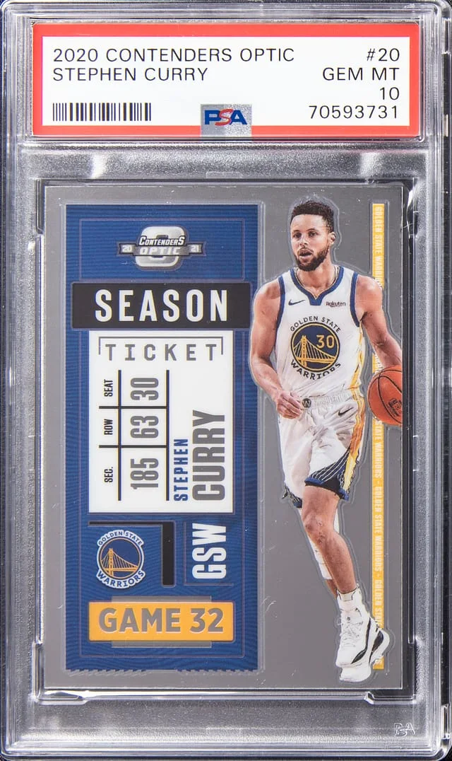 2020-21 Contenders Optic Stephen Curry #20 card image