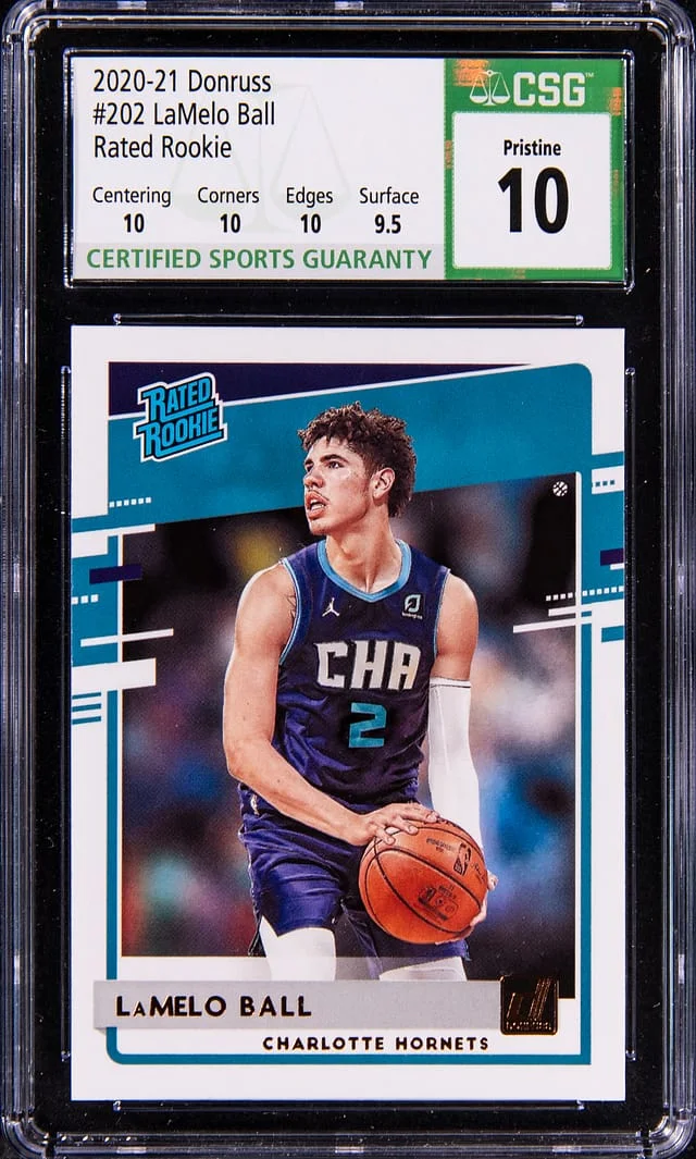 2020-21 Donruss LaMelo Ball Rated #202 card image