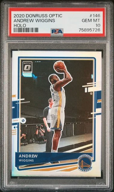 2020-21 Donruss Optic Andrew Wiggins Holo #146 card image