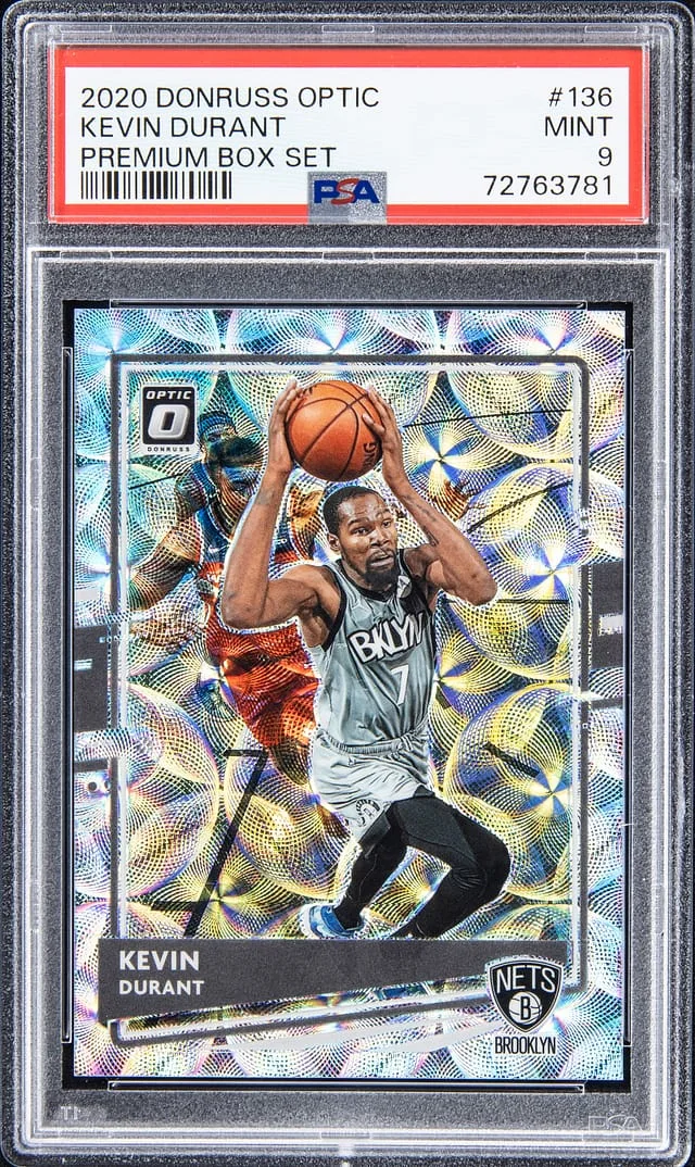 2020-21 Donruss Optic Kevin Durant Premium Box Set #136 card image
