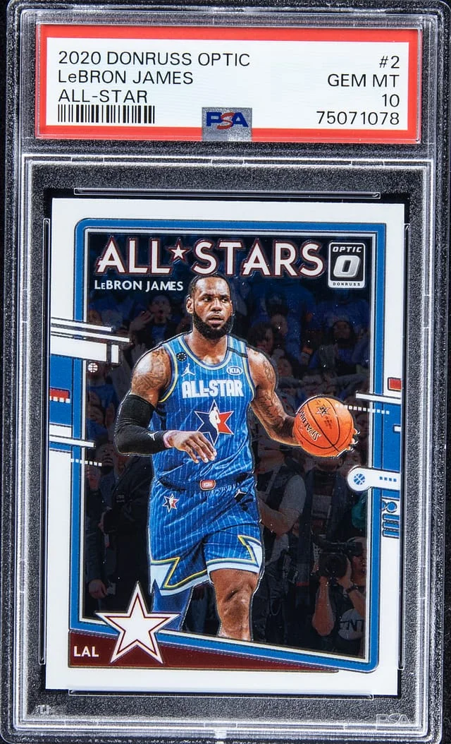 2020-21 Donruss Optic LeBron James All-Star #2 card image
