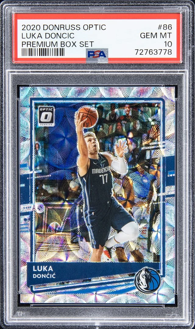 2020-21 Donruss Optic Luka Doncic Premium Box Set #86 card image