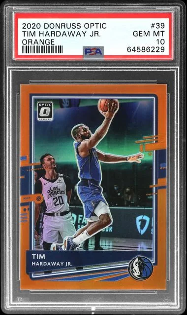 2020-21 Donruss Optic Tim Hardaway Jr. Orange #39 card image