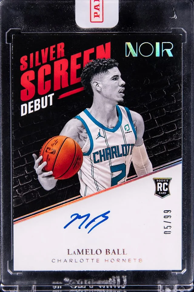 2020-21 Noir LaMelo Ball #SS-LMB card image