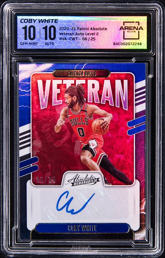 2020-21 Panini Absolute Coby Veteran Autograph Level 2 #VA-CWT card image