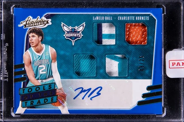 2020-21 Panini Absolute LaMelo Ball Memorabilia Tools of The Trade #TT4-LAM card image