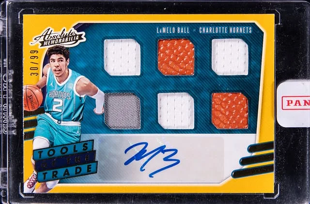2020-21 Panini Absolute LaMelo Ball Memorabilia Tools of The Trade #TTG-LAW card image