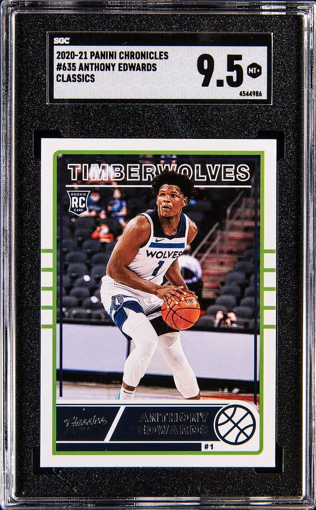 2020-21 Panini Chronicles Anthony Edwards Classics #635 card image