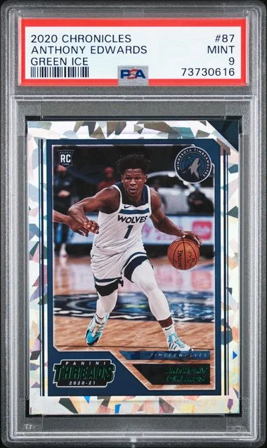 2020-21 Panini Chronicles Anthony Edwards Green #87 card image
