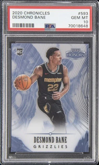 2020-21 Panini Chronicles Desmond Bane #593 card image