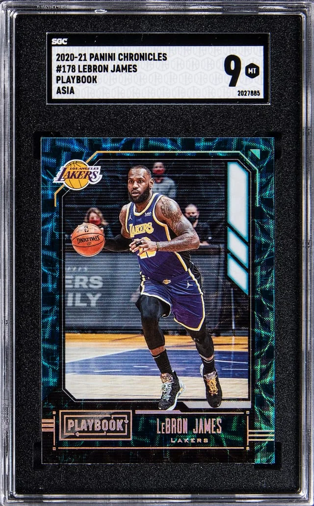 2020-21 Panini Chronicles LeBron James Playbook Asia #178 card image
