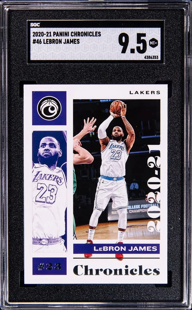 2020-21 Panini Chronicles LeBron James #46 card image