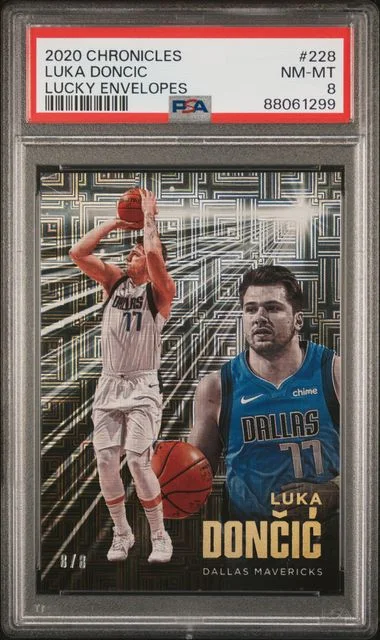 2020-21 Panini Chronicles Luka Doncic Lucky Envelopes #228 card image