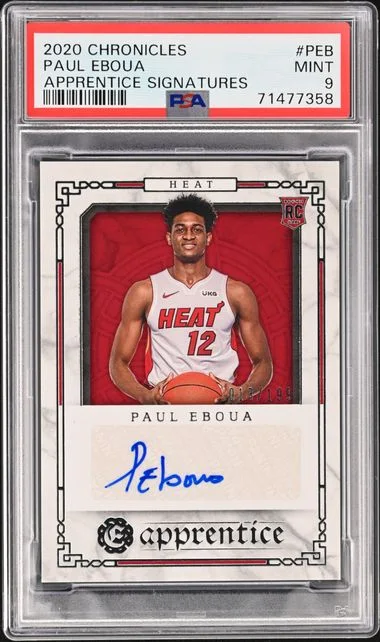 2020-21 Panini Chronicles Paul Eboua Apprentice Signatures #APR-PEB card image