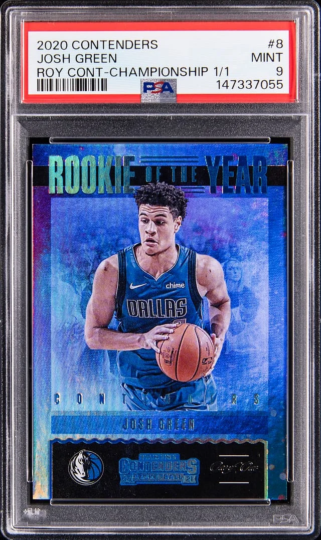 2020-21 Panini Contenders Josh Of The Year Contenders Championship #8 card image