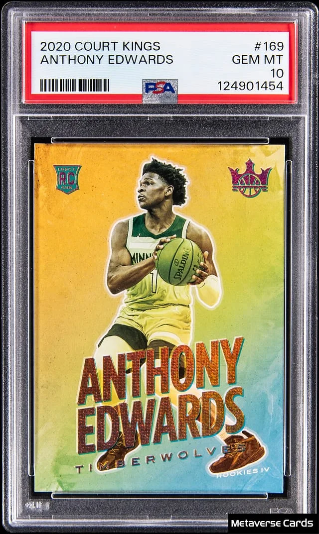 2020-21 Panini Court Kings Anthony Edwards #169 card image