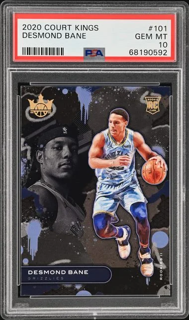 2020-21 Panini Court Kings Desmond Bane #101 card image
