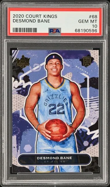 2020-21 Panini Court Kings Desmond Bane #68 card image