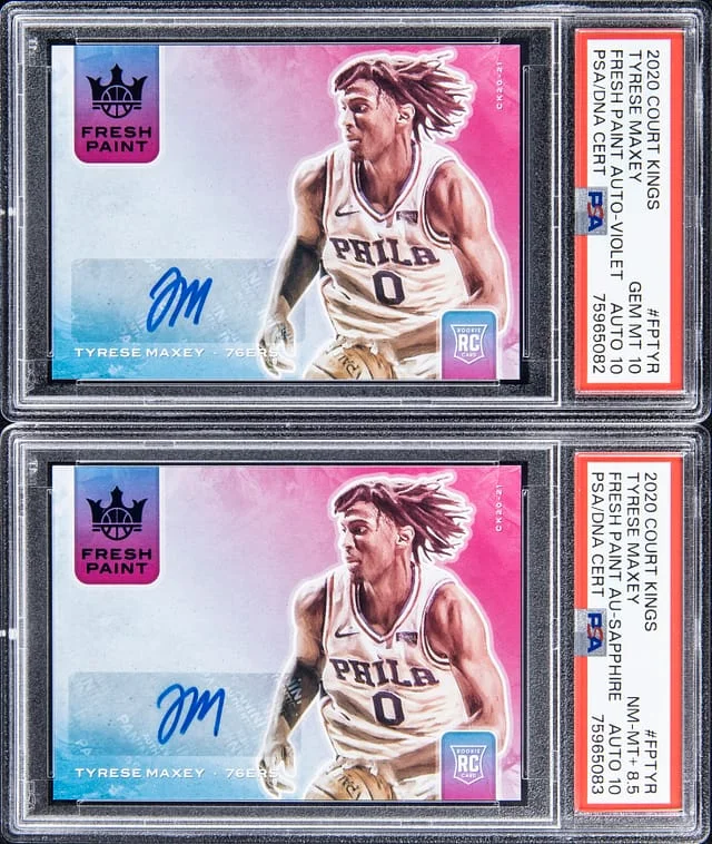2020-21 Panini Court Kings Fresh Paint #no-number card image
