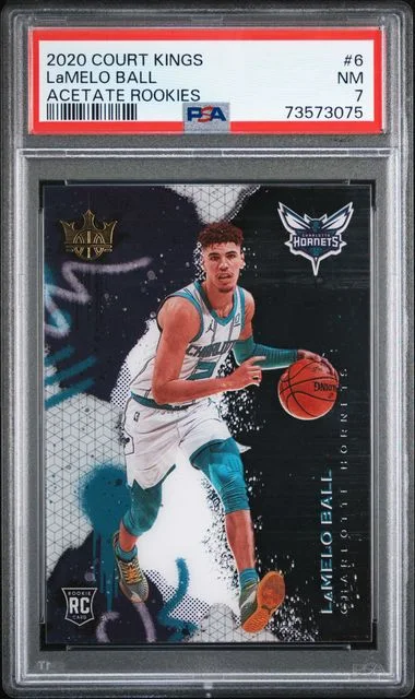 2020-21 Panini Court Kings LaMelo Ball Acetate Rookies #6 card image