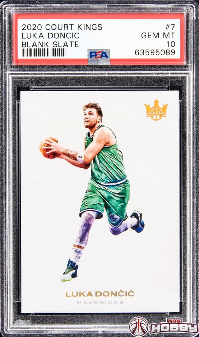 2020-21 Panini Court Kings Luka Doncic Blank Slate #7 card image