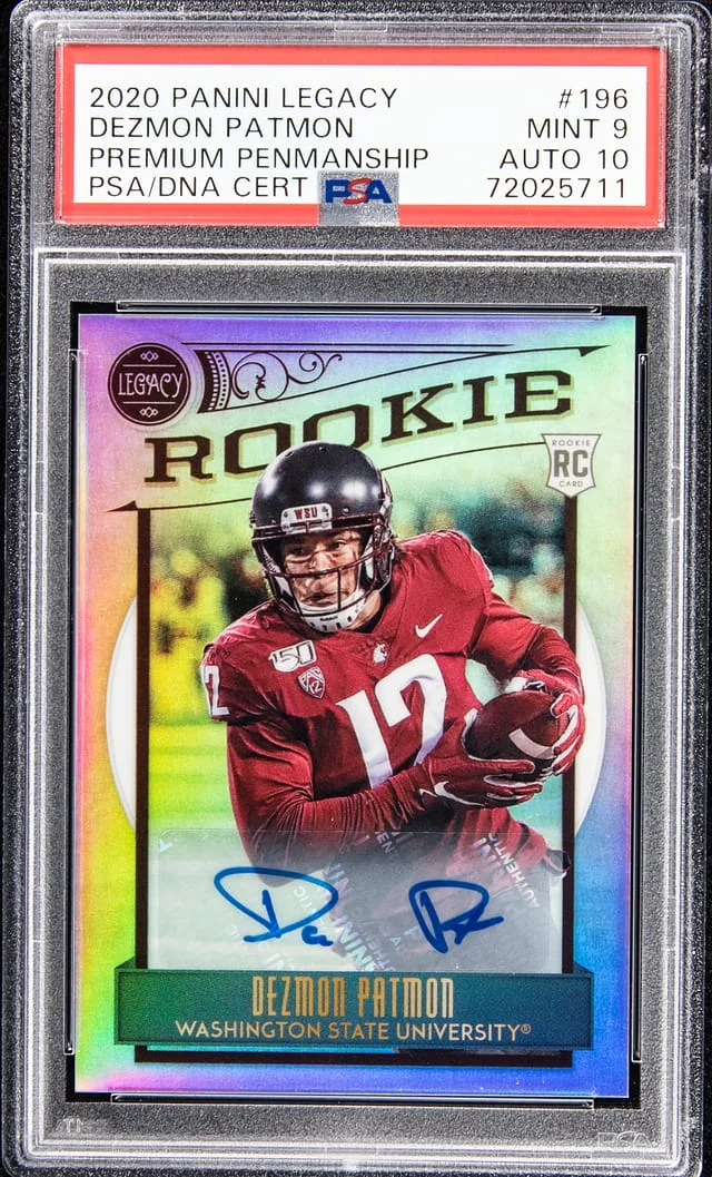 2020-21 Panini Dezmon Patmon Legacy Premium Penmanship #196 card image