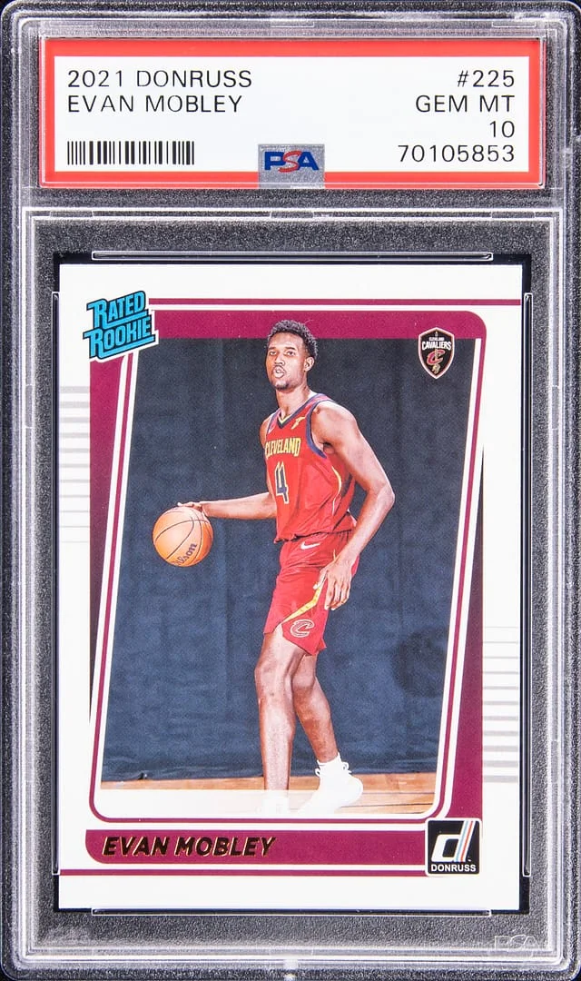 2020-21 Panini Donruss Evan Mobley #225 card image