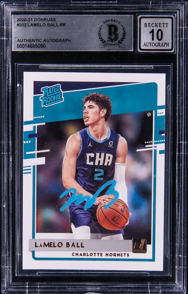 2020-21 Panini Donruss LaMelo Ball #202 card image
