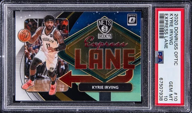 2020-21 Panini Donruss Optic Kyrie Irving Express Lane #10 card image