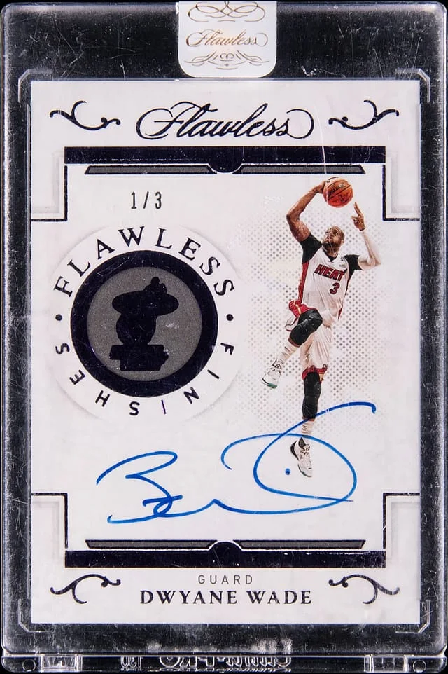 2020-21 Panini Flawless Dwyane Wade Flawless Finishes #FIN-WAD card image