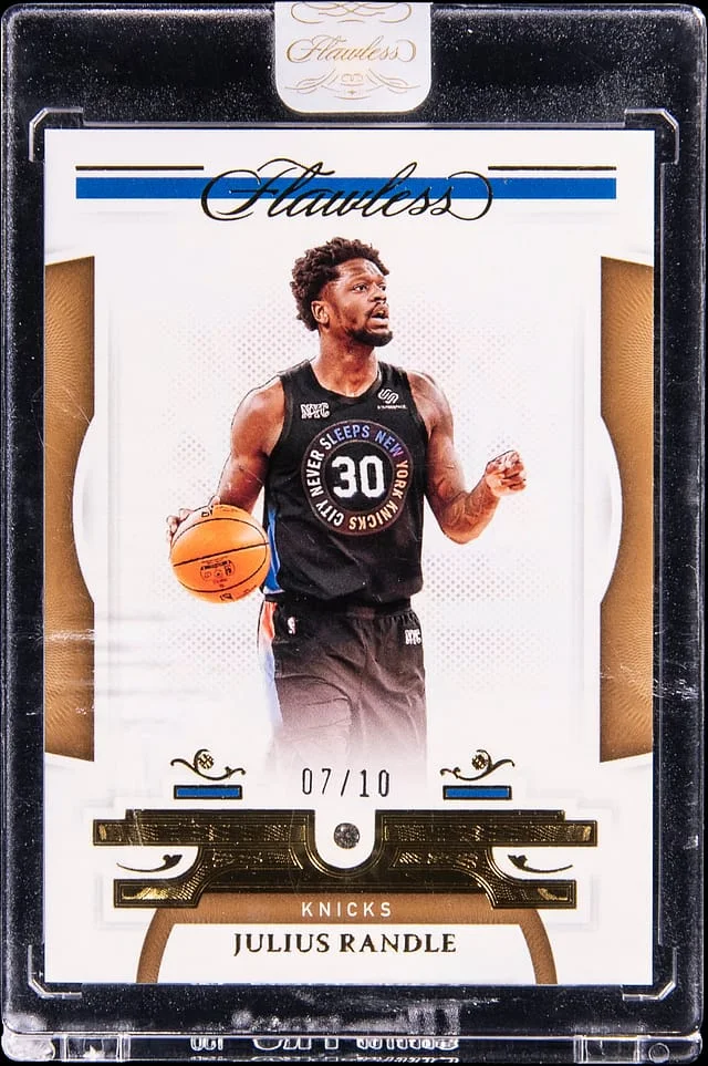 2020-21 Panini Flawless Julius Randle Gold #16 card image