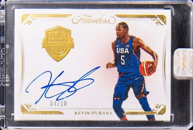2020-21 Panini Flawless Kevin Durant USA Basketball #USA-DUR card image