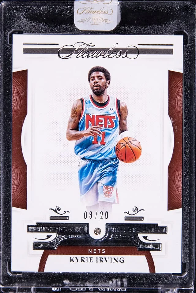 2020-21 Panini Flawless Kyrie Irving Diamond #13 card image
