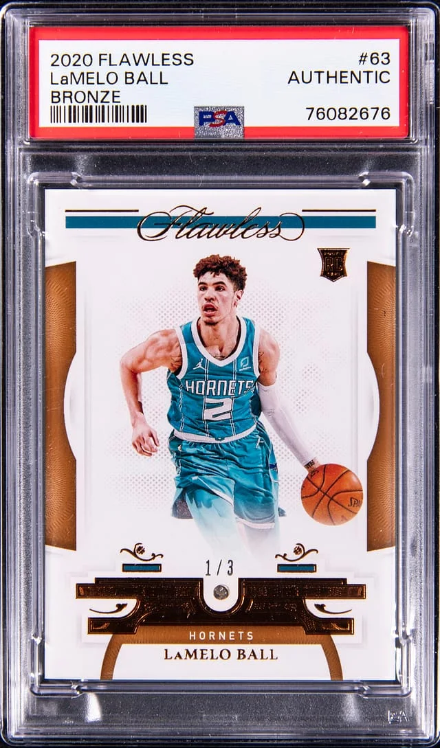 2020-21 Panini Flawless LaMelo Ball Bronze #63 card image