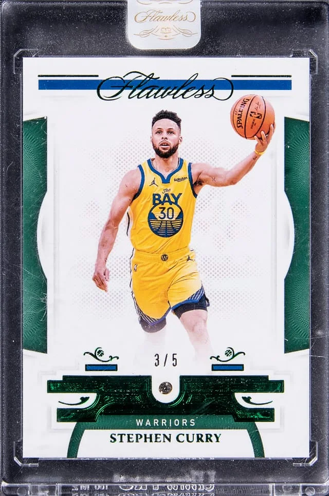 2020-21 Panini Flawless Stephen Curry #5 card image