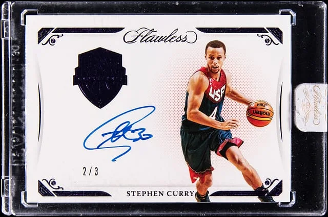 2020-21 Panini Flawless Stephen Curry USA Basketball Amethyst #USA-CUR card image