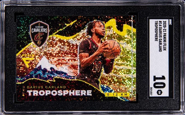 2020-21 Panini Flux Darius Garland Troposphere #14 card image