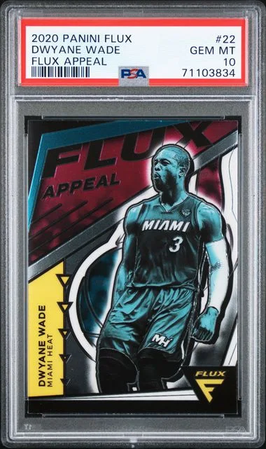 2020-21 Panini Flux Dwyane Wade Flux Appeal #22 card image