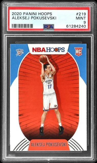 2020-21 Panini Hoops Aleksej Pokusevski #219 card image
