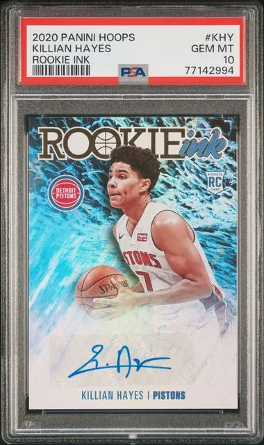 2020-21 Panini Hoops Killian Hayes Ink #RI-KHY card image