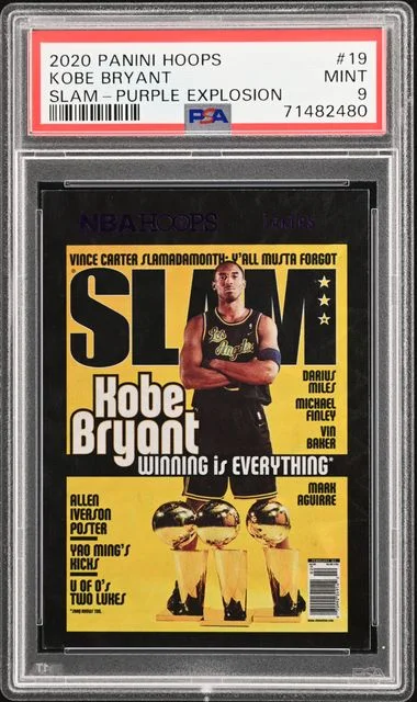 2020-21 Panini Hoops Kobe Bryant Slam #19 card image