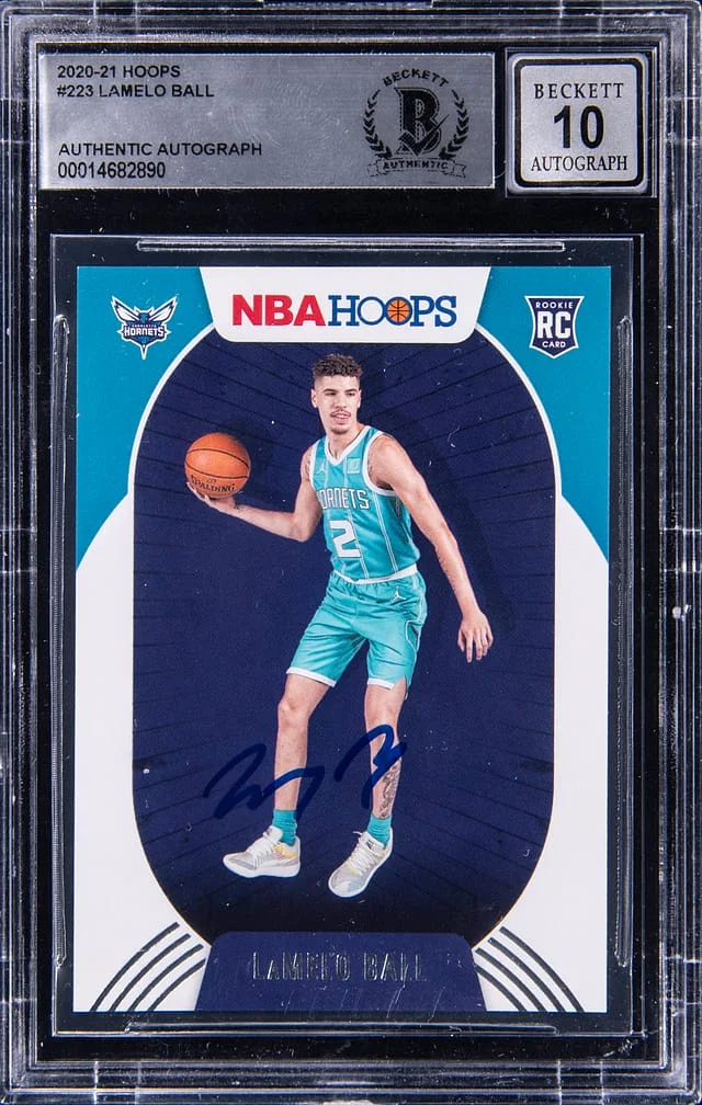 2020-21 Panini Hoops LaMelo Ball #153 card image