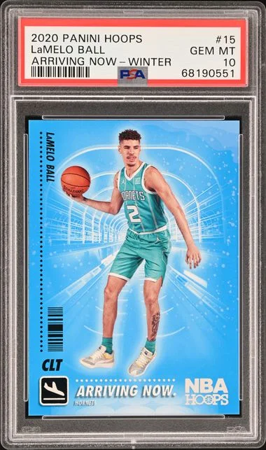 2020-21 Panini Hoops LaMelo Ball Arriving Now Winter #SS-15 card image