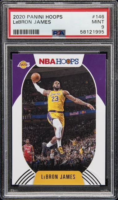 2020-21 Panini Hoops LeBron James #146 card image