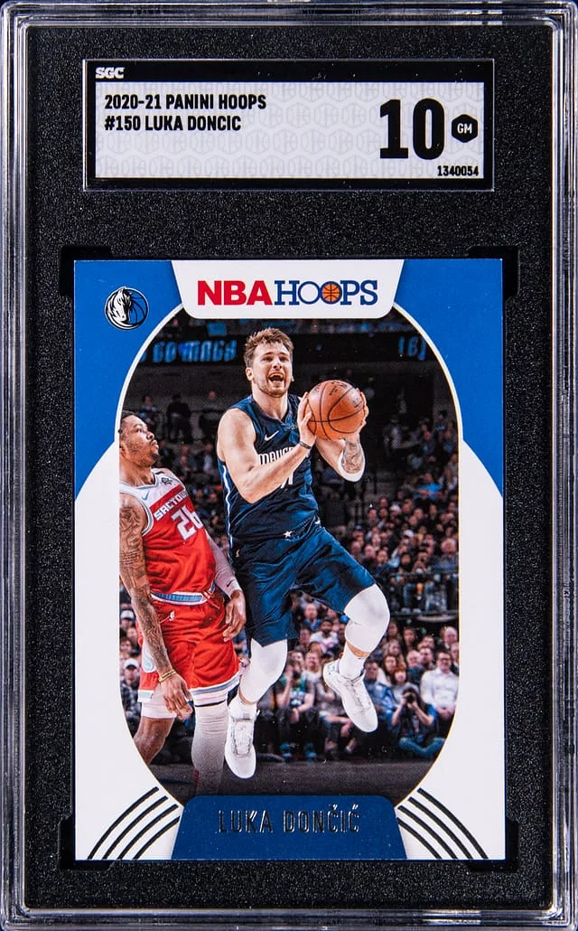2020-21 Panini Hoops Luka Doncic #150 card image